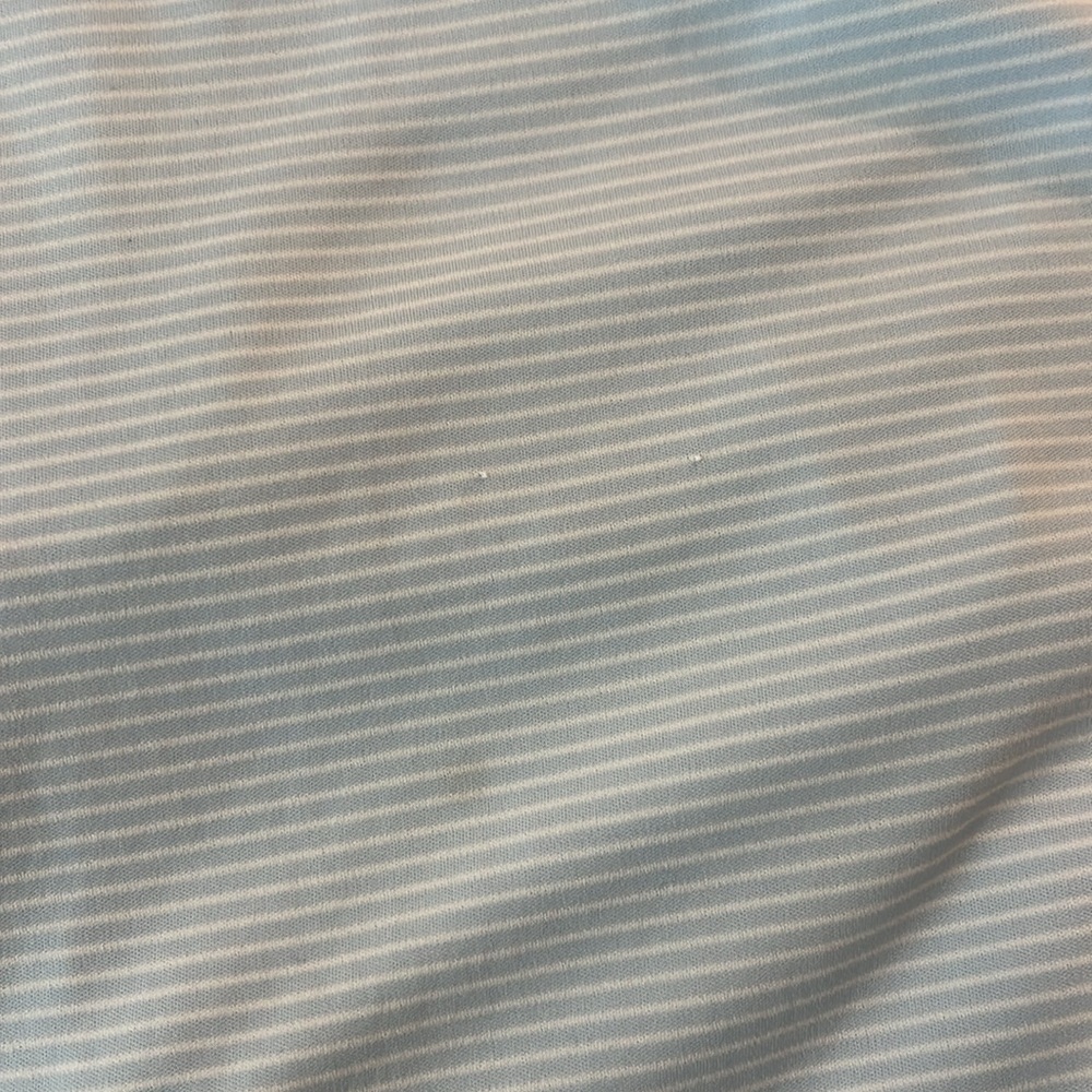 Peter Millar Featherweight Blue and White Polo - Picture 4 of 5